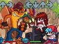 Spēle Piektdienas vakars Funkin vs Crash Bandicoot  online