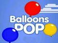 Spēle Baloni Pop  online