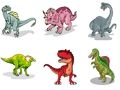 Spēle Dino kartes  online
