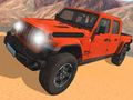Spēle Bīstams Jeep Hilly vadītāja simulators  online