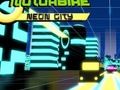 Spēle Motocikls Neon City  online