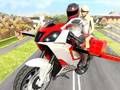 Spēle Lidojoša motocikla braukšanas simulators  online