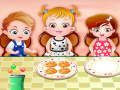 Spēle Baby Hazel ēdināšanas manieres  online