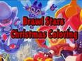 Spēle Brawl Stars Ziemassvētku krāsošana  online