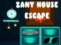 Spēle Zany house Escape online
