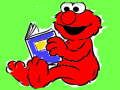 Spēle Atgriezties uz skolu Elmo krāsojamā grāmata  online