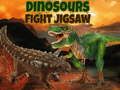 Spēle Dinozauru cīņas finierzāģis  online