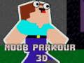 Spēle Noob Parkour 3d online