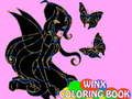 Spēle Winx krāsojamā grāmata  online