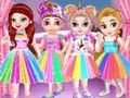 Spēle Mazuļu princešu vienradža ballīte  online