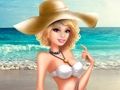 Spēle Meiteņu seksīgā bikini pludmale  online