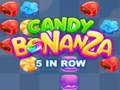 Spēle Candy Bonanza 5. rindā  online