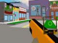 Spēle Zombie Blocky Land 2022 online