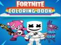 Spēle Fortnite krāsojamā grāmata  online