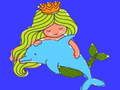 Spēle Mermaid krāsojamā grāmata  online