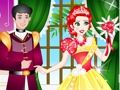 Spēle Drosmīga princeses kāzu kleita  online