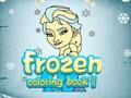Spēle Frozen krāsojamā grāmata II  online