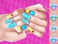 Spēle Elzas princeses tēma nagu māksla DIY online