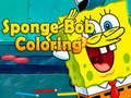 Spēle Sponge Bob krāsošana  online