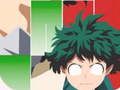 Spēle Hero Academia Boku Anime Manga klavieru flīzes spēles  online