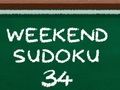 Spēle Nedēļas nogales Sudoku 34  online