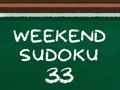 Spēle Nedēļas nogales Sudoku 33  online
