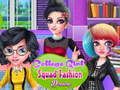 Spēle College Girl Squad Modes Dressup  online