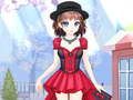 Spēle Anime apģērbu ģērbšana  online