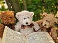 Spēle Mīlīgs Three Teddy Jigsaw  online