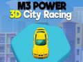 Spēle M3 Power 3D pilsētas sacīkstes  online