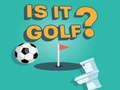 Spēle Vai tas ir Golfs?  online