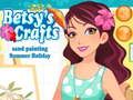 Spēle Betsy's Crafts Smilšu glezna vasaras brīvdienas online Spēle Betsy's Crafts Smilšu glezna vasaras brīvdienas online