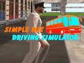Spēle Vienkāršs autobusa braukšanas simulators  online