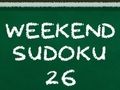 Spēle Nedēļas nogales Sudoku 26  online