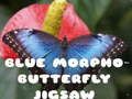 Spēle Zilā Morpho Butterfly finierzāģis  online
