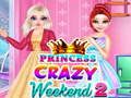 Spēle Princeses trakā nedēļas nogale 2  online