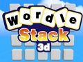Spēle Wordle Stack 3d online