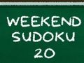 Spēle Nedēļas nogales Sudoku 20  online