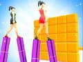Spēle Heels Run Race — Stack Rider  online
