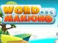 Spēle Vārds ABC Mahjong  online