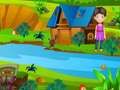 Spēle Kaķa rotaļlietas atrašana no Forest House  online