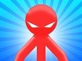 Spēle Sarkanā stickman vs briesmoņu skola online