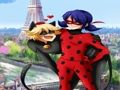 Spēle Spēle Miraculous Ladybug krāsojamā grāmata  online