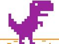 Spēle Violetais Dino skrējiens  online