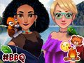 Spēle Princese kempingā  online