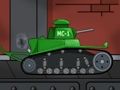 Spēle Tanki 2D: Tank Wars  online