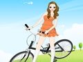 Spēle Velosipēdu meitenes kleita  online