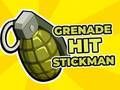 Spēle Granāta trāpīja Stickman  online