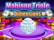 Spēle Mahjong trīskāršie izmēri  online