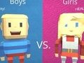 Spēle Kogama: Parkour meitenes vs zēni online